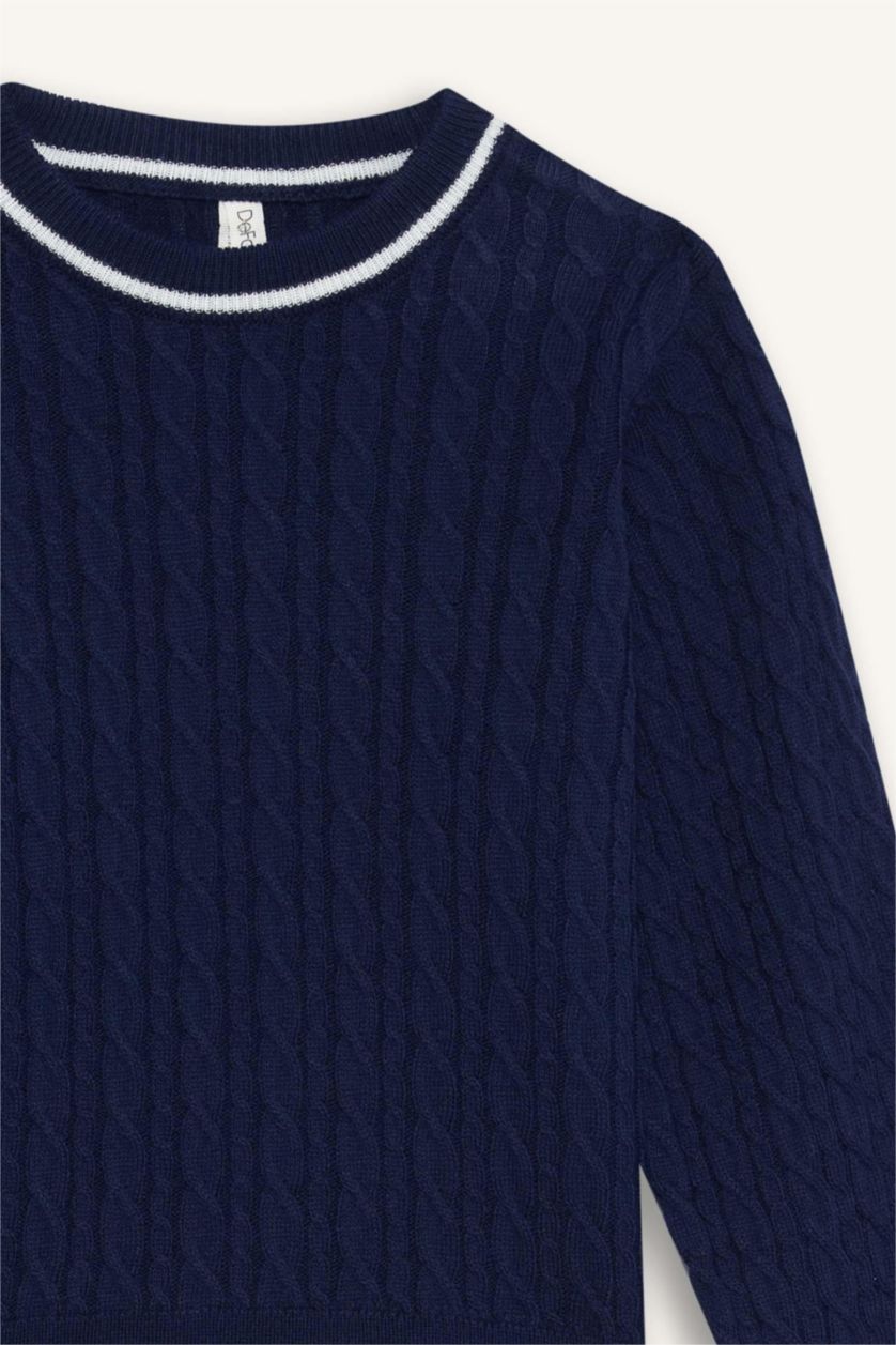 Қыздар Және Жасөспірімдер әскери-теңіз Қыздарға стандарт пішім Пулловер