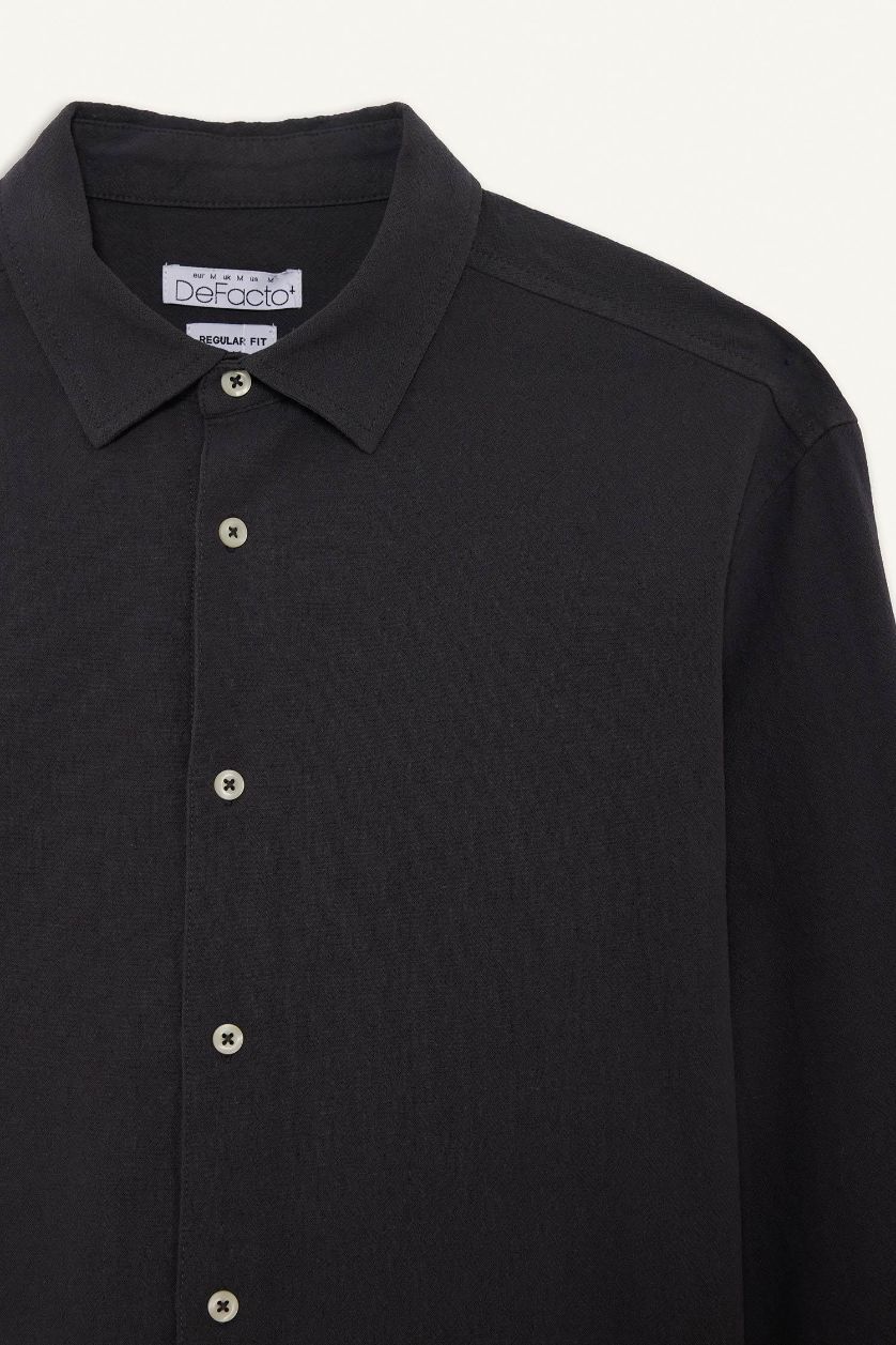 MAN Anthracite قميص قطن 100%