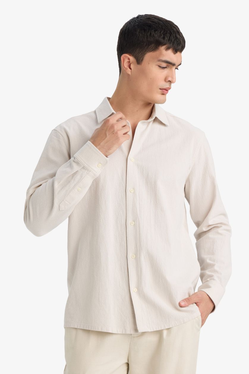 MAN Stone قميص قطن 100%