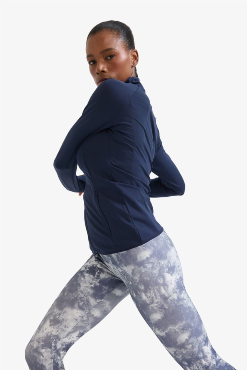 Woman NAVY DeFactoFit Fitted Cardigan