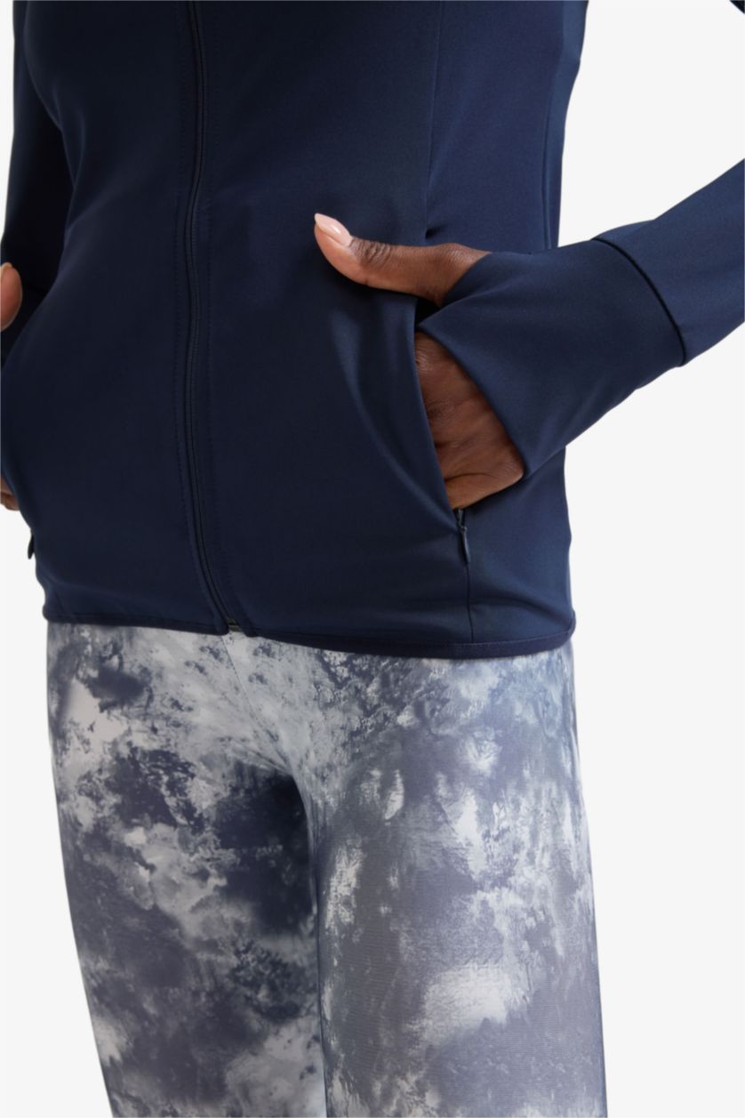 Woman NAVY DeFactoFit Fitted Cardigan