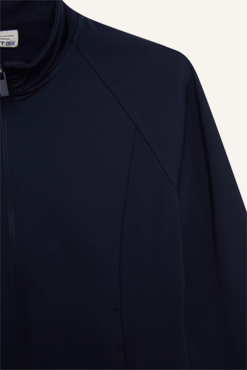 Woman NAVY DeFactoFit Fitted Cardigan