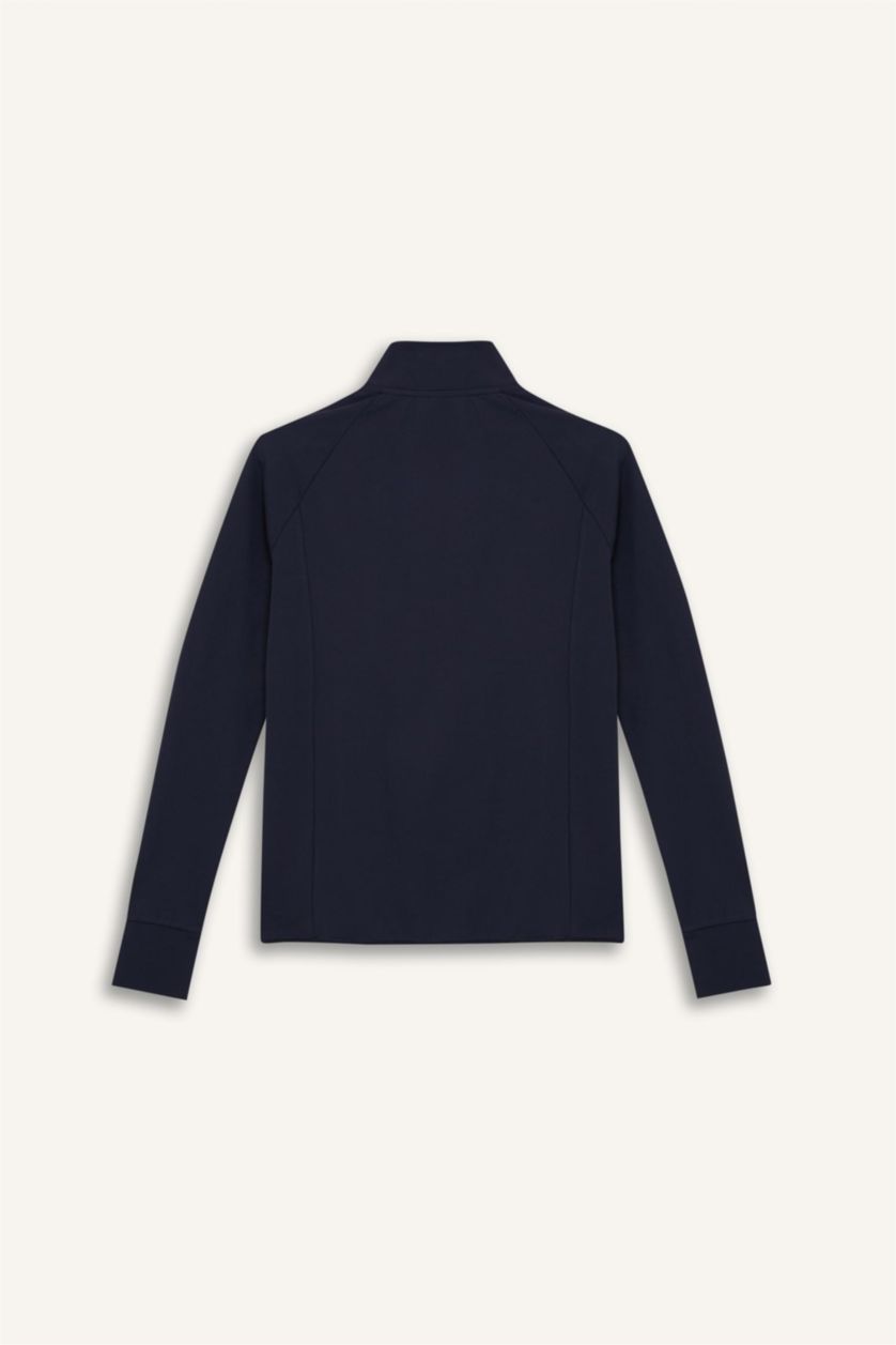 Woman NAVY DeFactoFit Fitted Cardigan