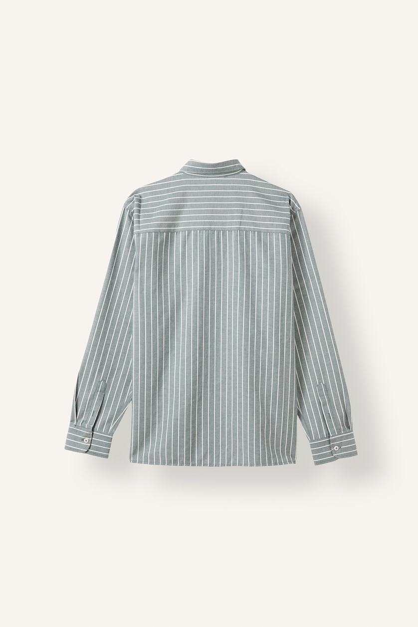 Men Dark Green Regular Fit Woven Long Sleeve Shirt