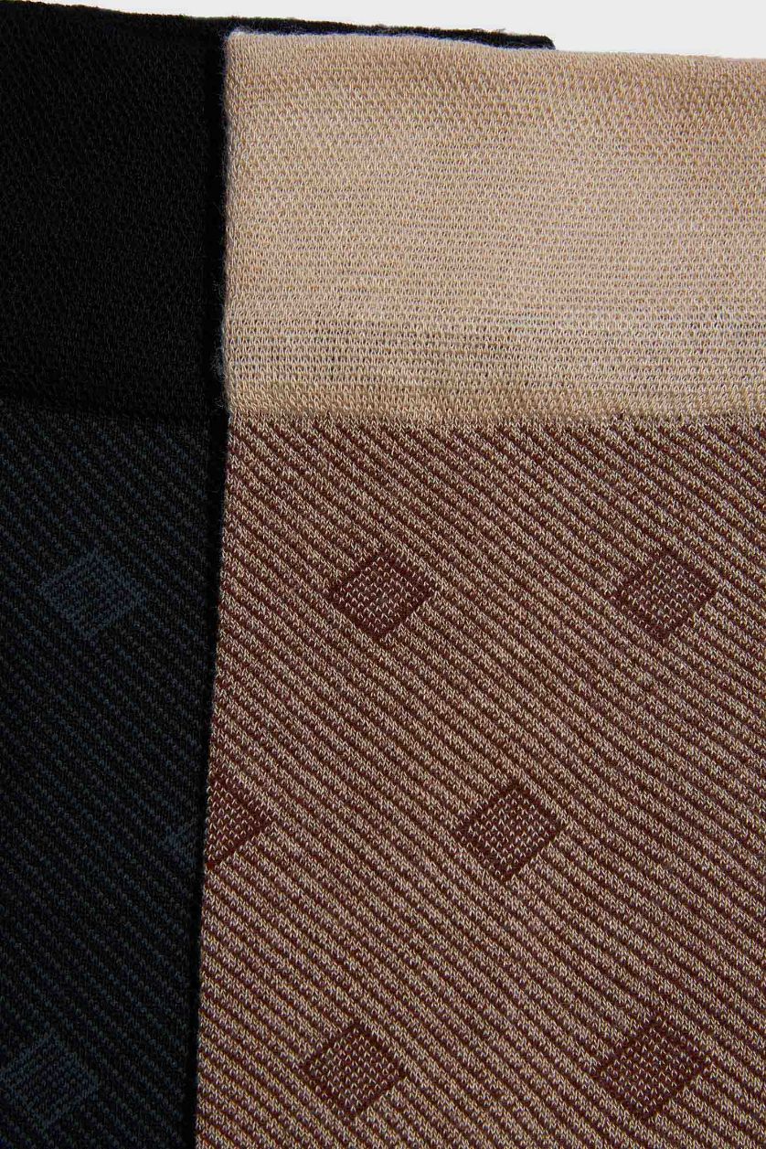 رجال Karma جوارب طويلة بريميوم رجالي قطن - قطعتين