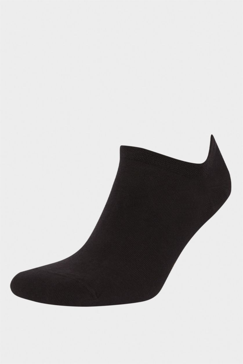 HOMME Noir Lot de 3 chaussettes sneakers en coton pour homme