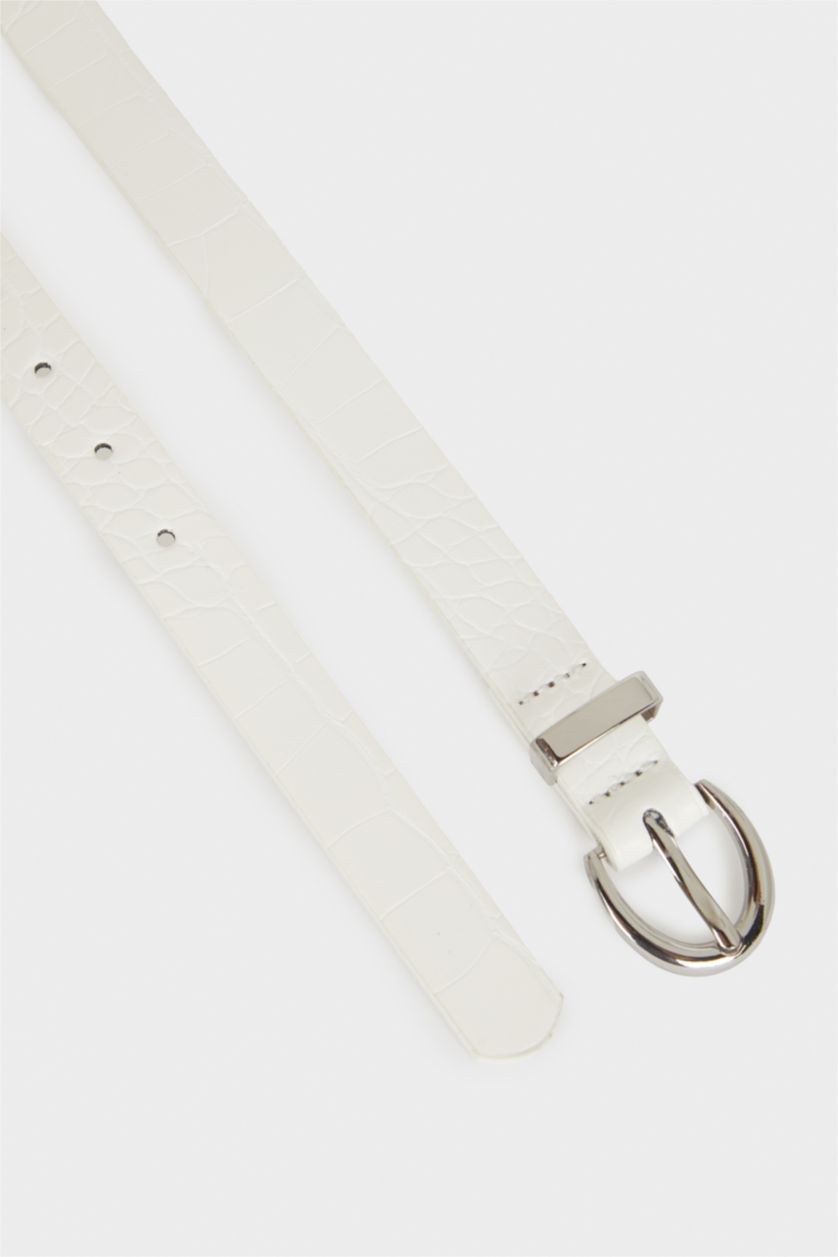 Kadın Karma Kadın Suni Deri 2'li Günlük Kemer