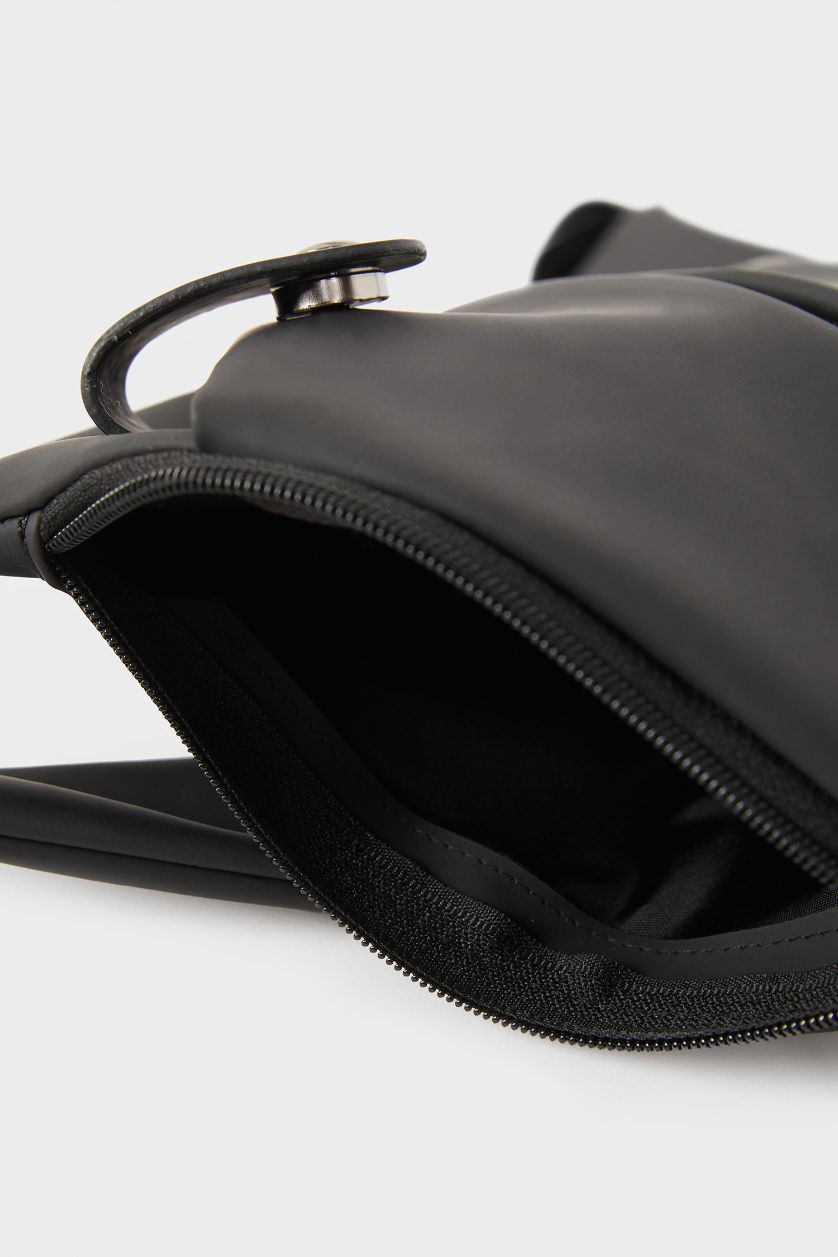 Erkek Siyah Erkek Suni Deri Çapraz Çanta