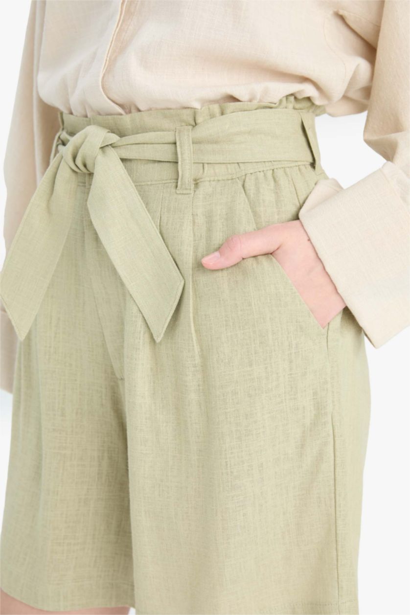 Әйелдерге Жеңіл хаки Шолақ шалбар