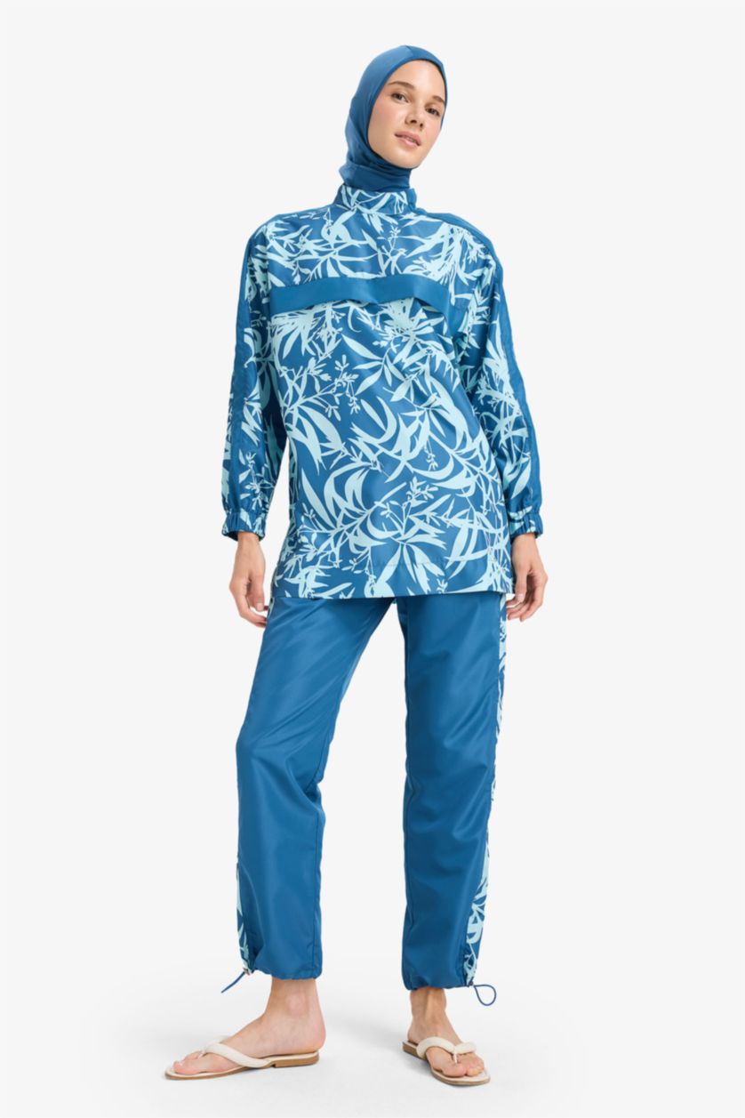 Kadın Koyu Mavi Burkini