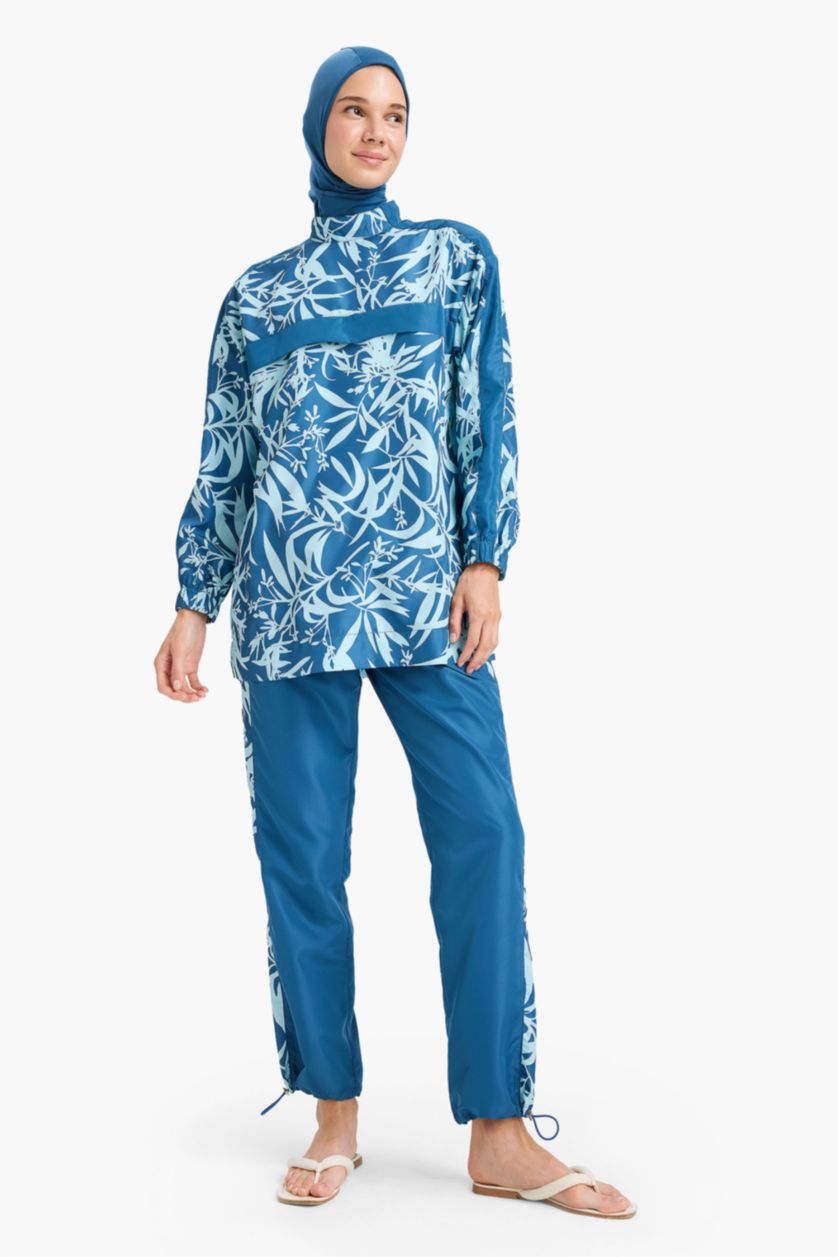 Kadın Koyu Mavi Burkini