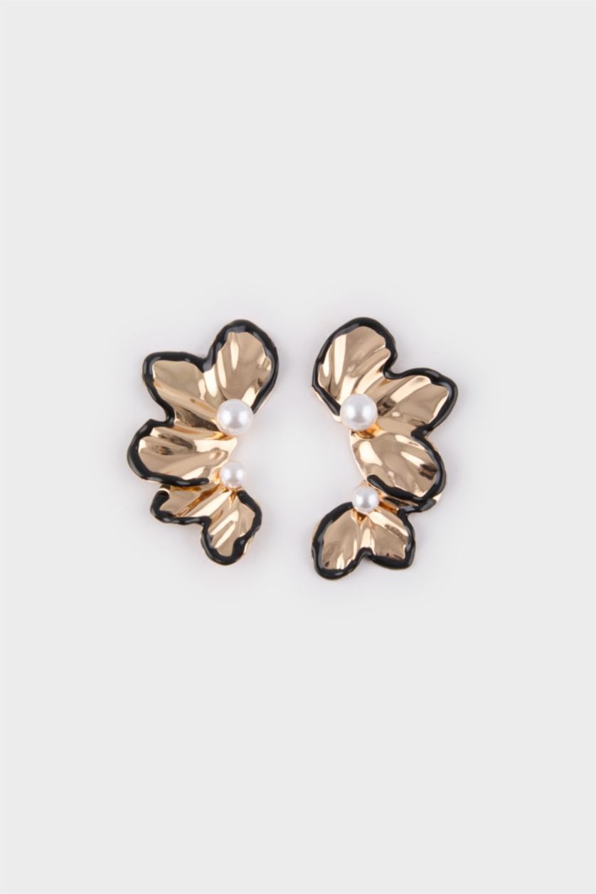 FEMME Karma Boucles d’oreilles dorées pour femme