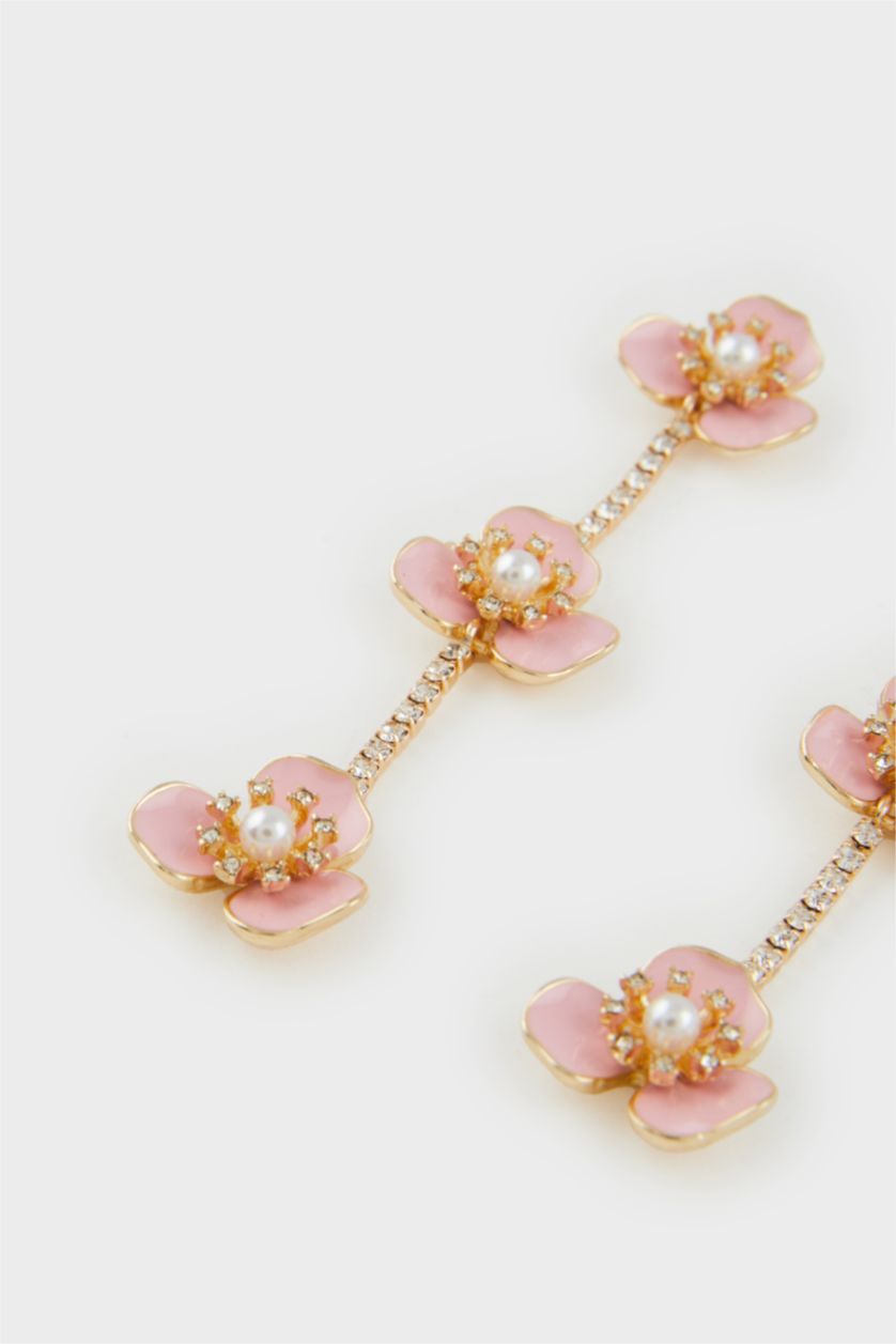 Woman Karma Woman Floral Dangle Earrings