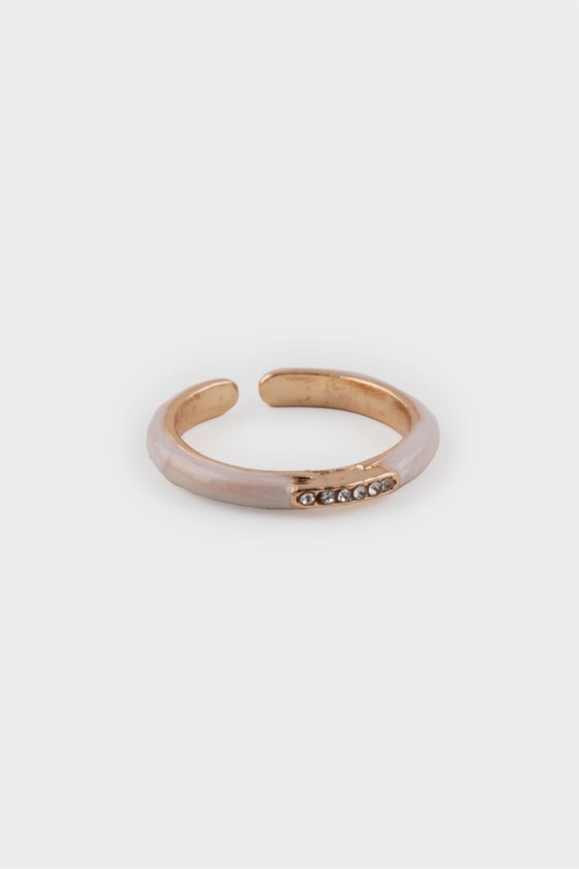 WOMAN GOLD Woman 4 Piece Gold Rings