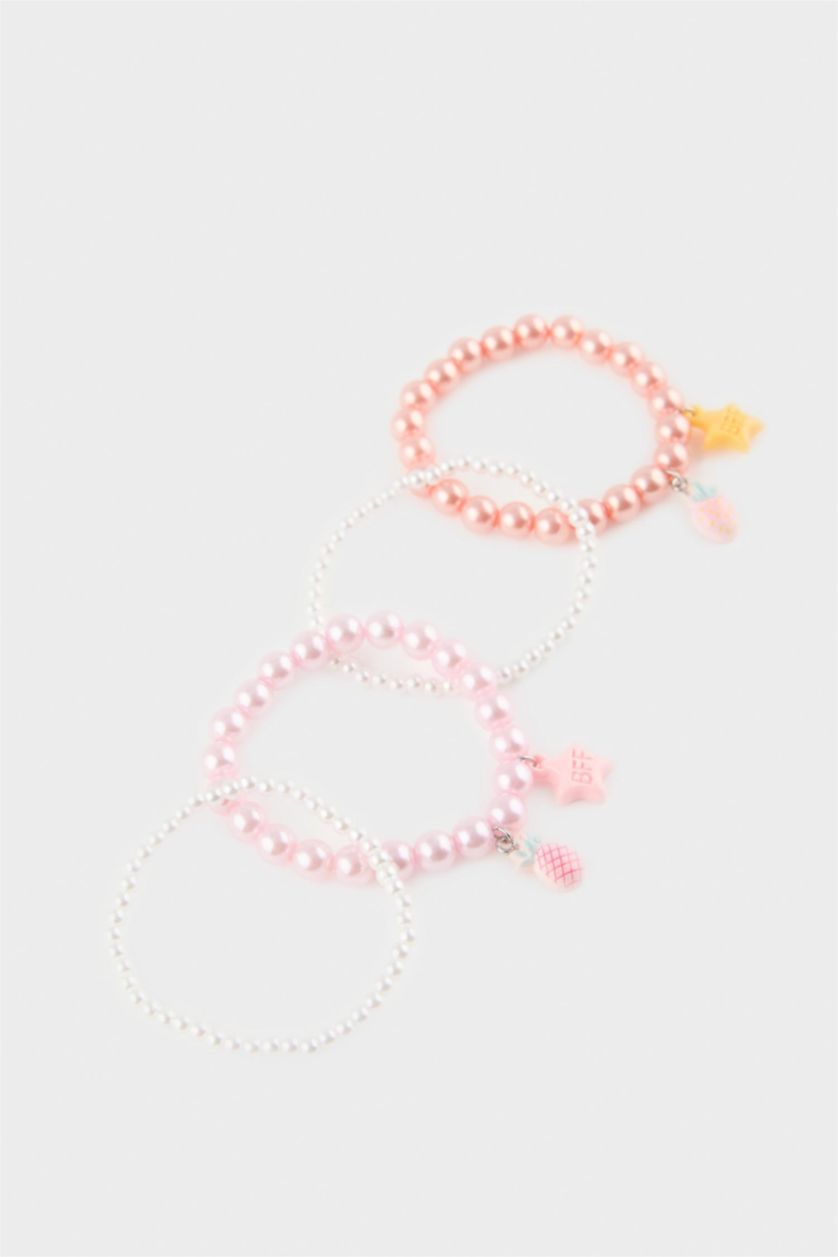 Kız Çocuk - Genç Kız Karma Kız Çocuk 4'lü Renkli Bileklik