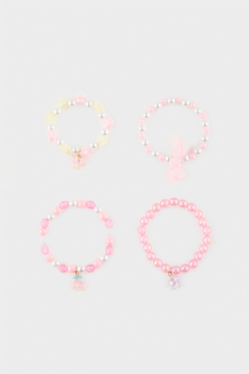 Kız Çocuk - Genç Kız Karma Kız Çocuk 4'lü Pembe Bileklik