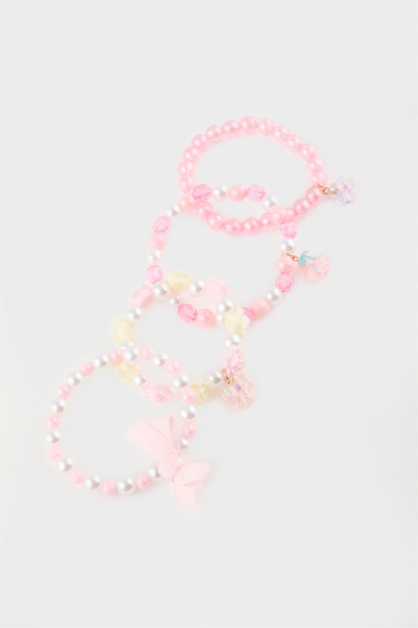 Kız Çocuk - Genç Kız Karma Kız Çocuk 4'lü Pembe Bileklik