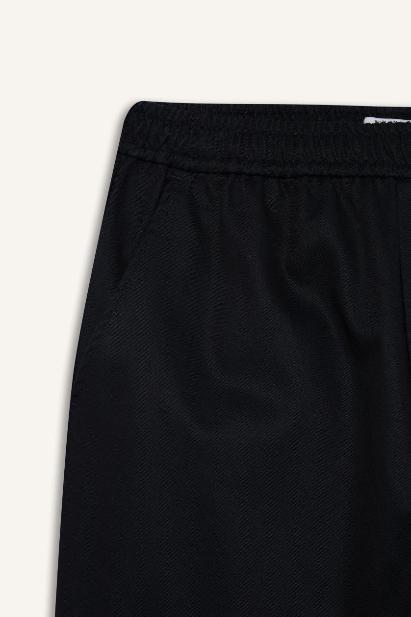 HOMME Marin Pantalon en modal Coupe décontractée