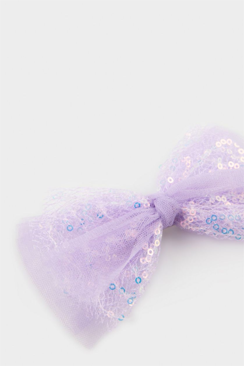 Kız Çocuk - Genç Kız Karma Pullu Çıtçıtlı Toka Kız Çocuk