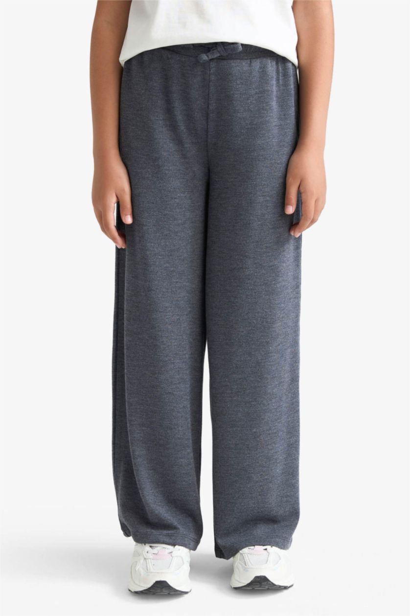 Girls & Teens Anthracite Girl Wide Leg Trousers