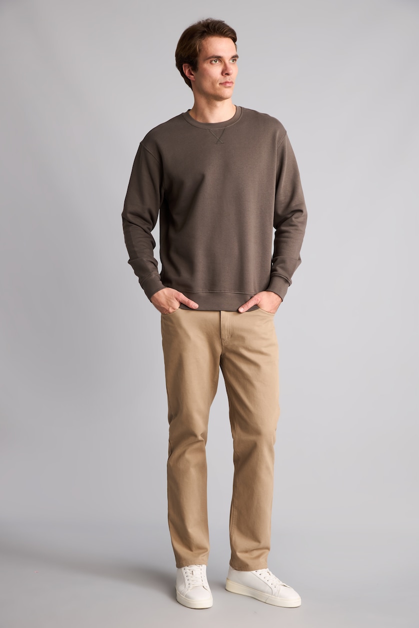 Ерлер Қараңғы Хаки Regular Fit свитшот