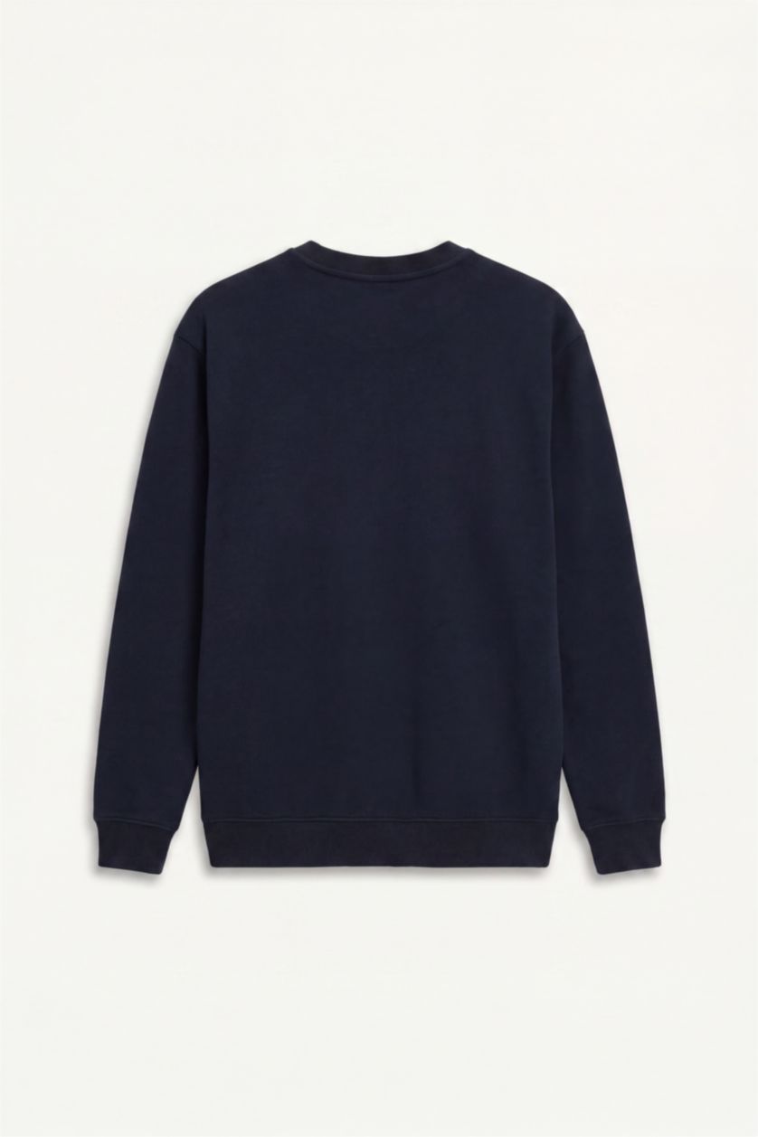 Men NAVY Regular Fit Sweatshirt