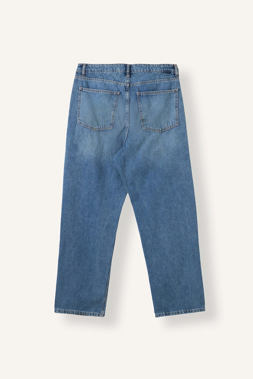 Man Blue Baggy Fit Jeans