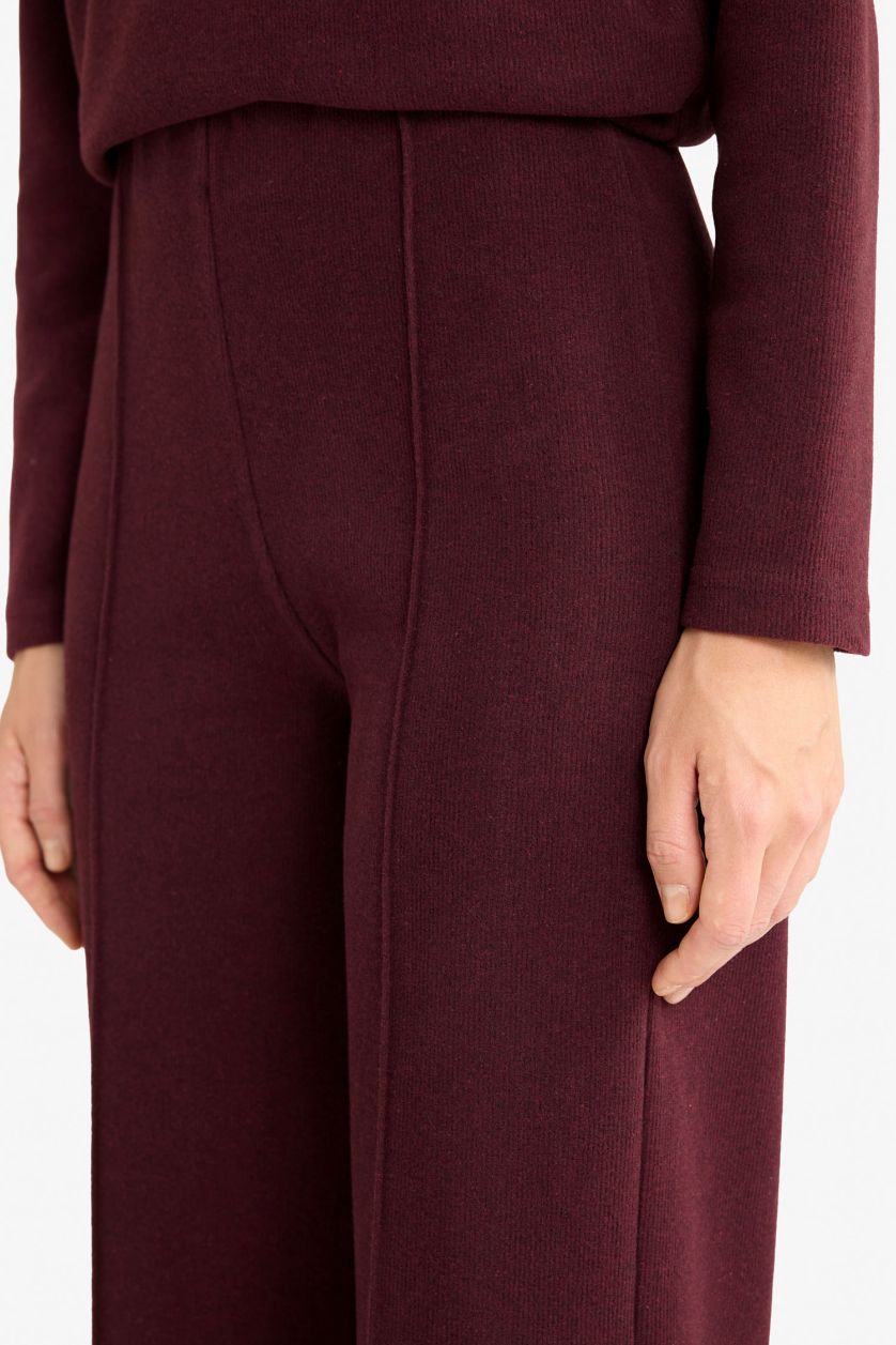 WOMAN Bordeaux Straight Fit Trousers