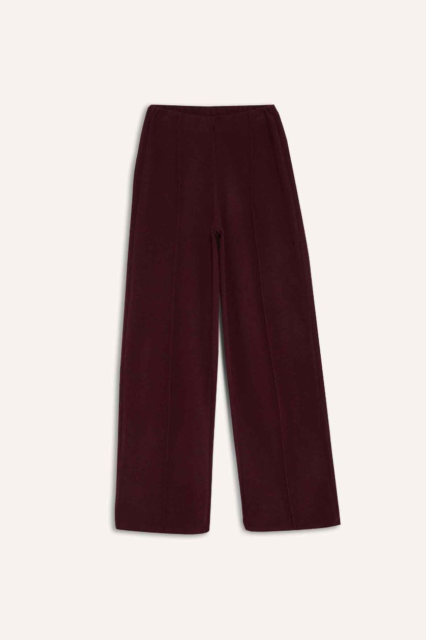WOMAN Bordeaux Straight Fit Trousers