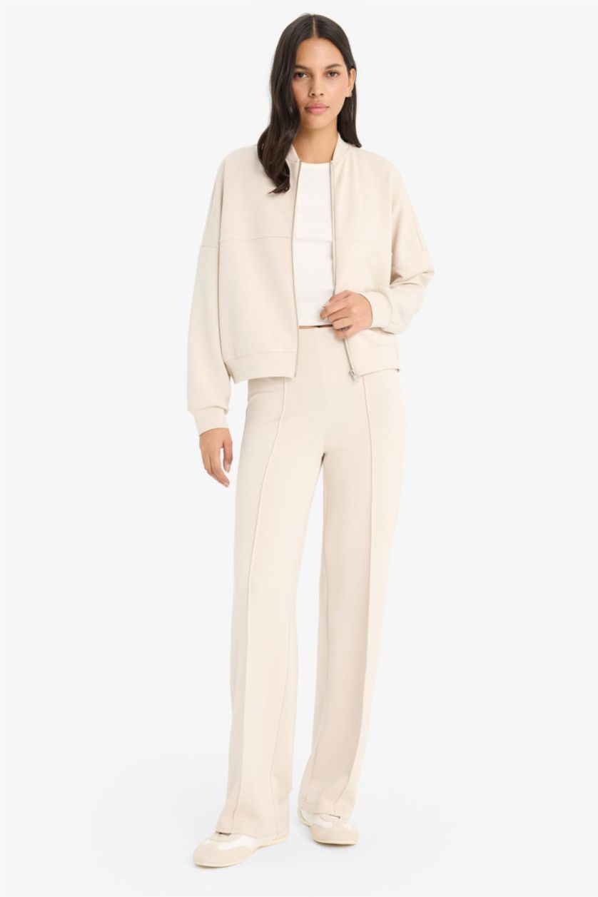 Әйелдерге ашық реңк тік Шалбар