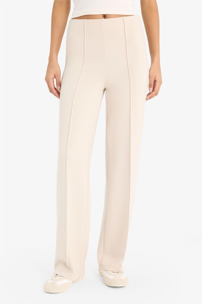 Әйелдерге ашық реңк тік Шалбар