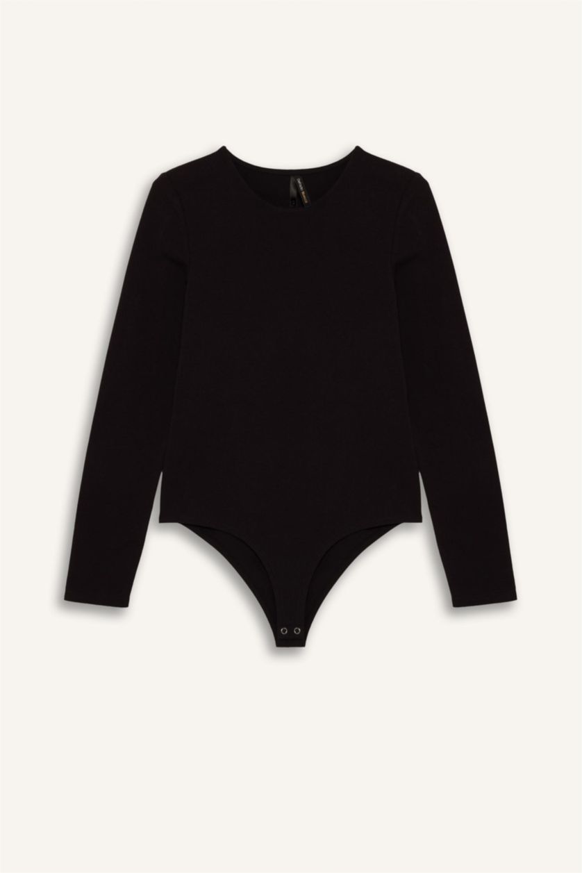 WOMAN Black Woman Long Sleeve T-Shirt