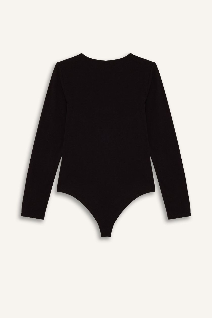 WOMAN Black Woman Long Sleeve T-Shirt