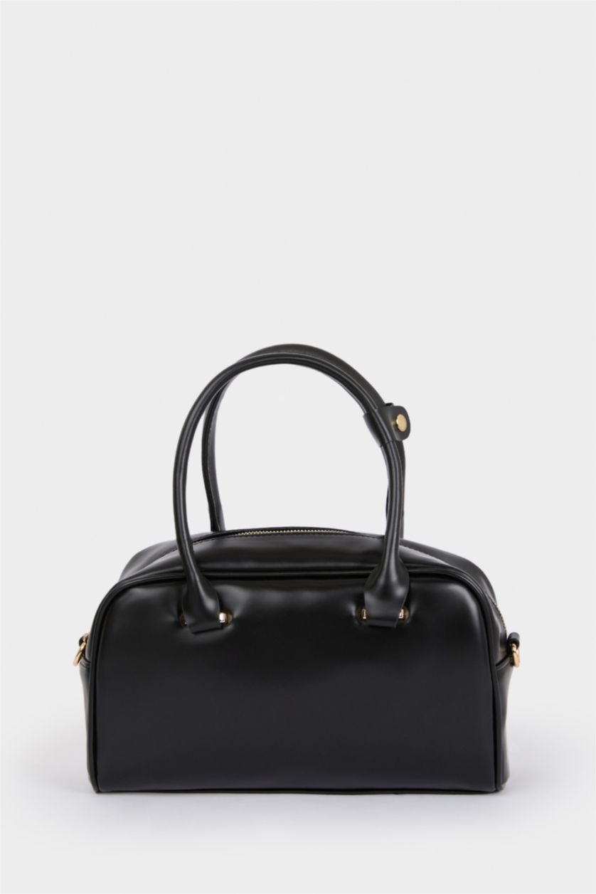 Kadın Siyah Kadın Suni Deri Omuz Çantası