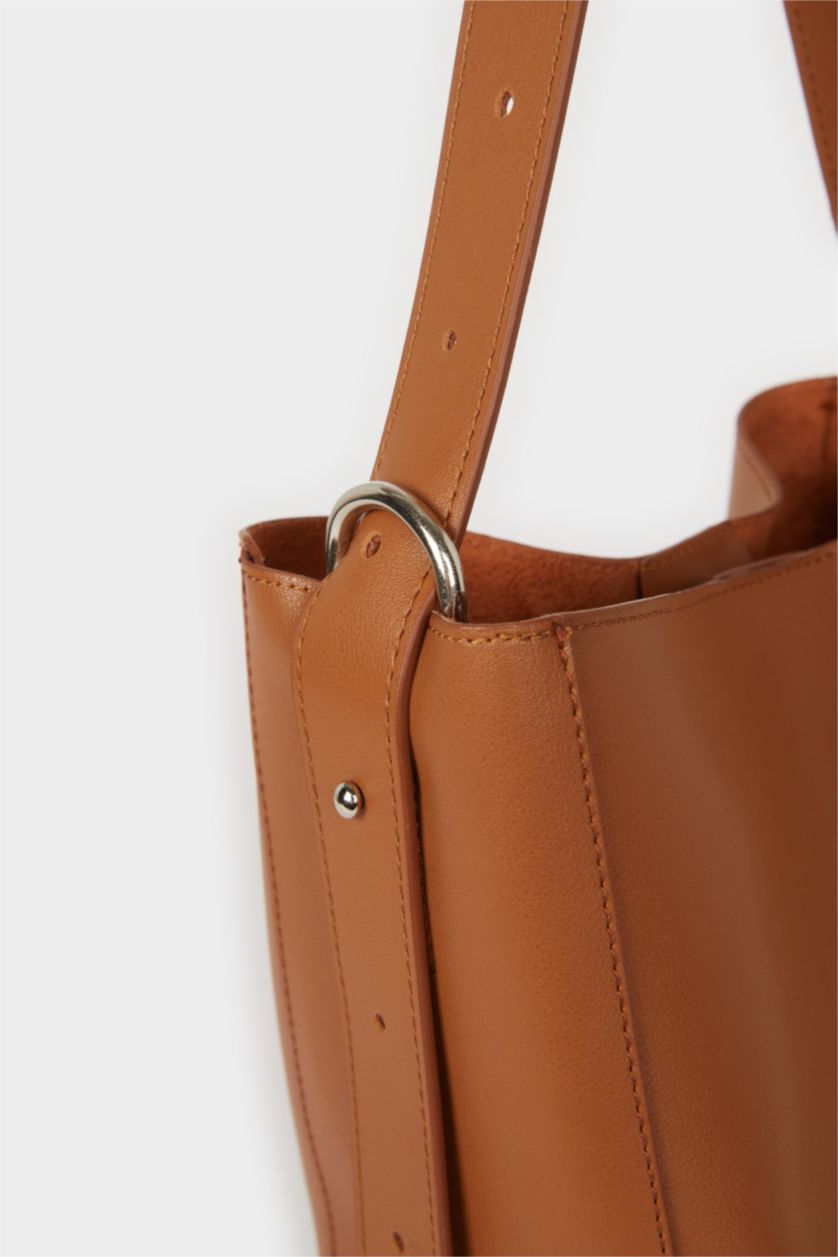 نساء خزان جنطة كتف نسائي جلد صناعي