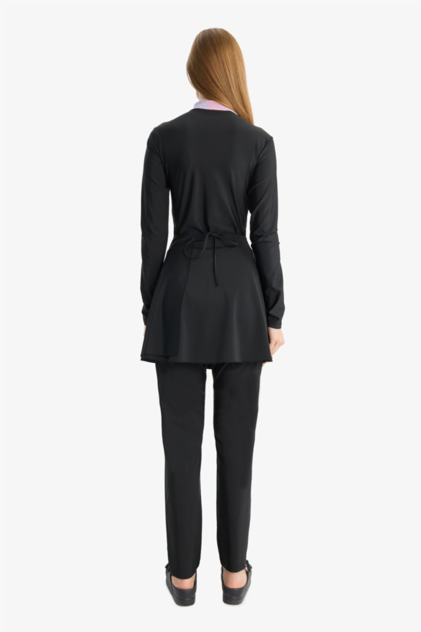 WOMAN Black Regular Fit 3 piece Burkini