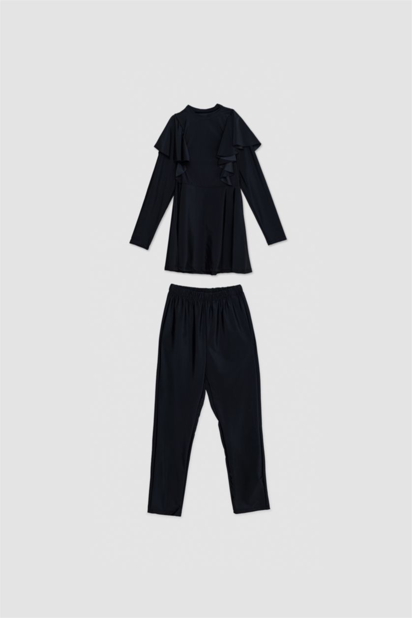 WOMAN Black Regular Fit Burkini