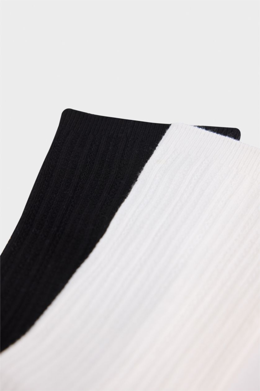 Kadın Karma Kadın Dikişsiz Ultra Soft 2'li  Bambu Premium Uzun Çorap