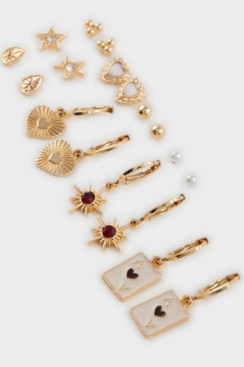 WOMAN GOLD Woman 9 Piece Earrings