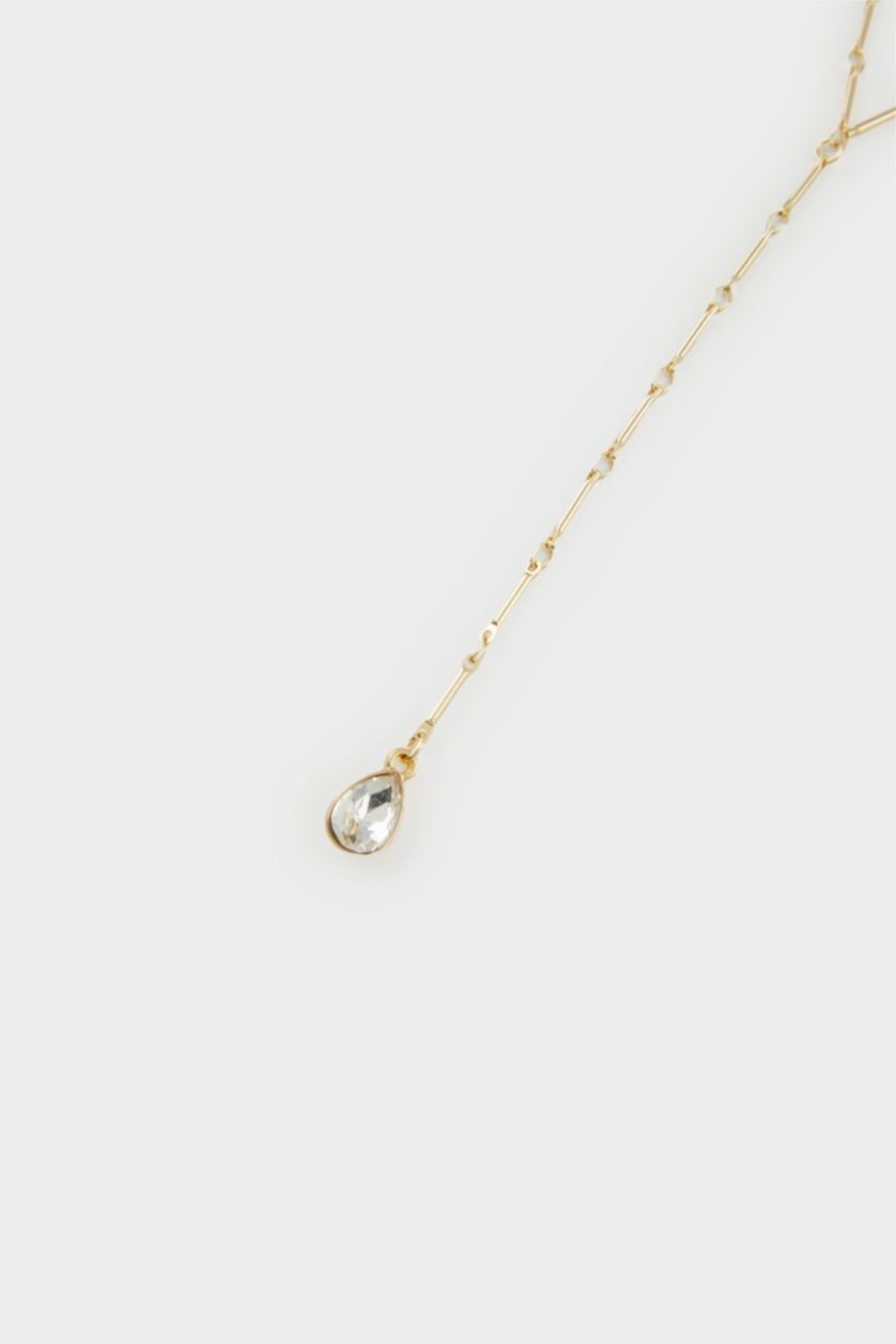 Женщины Золотой Женская золотая Y-образная цепочка