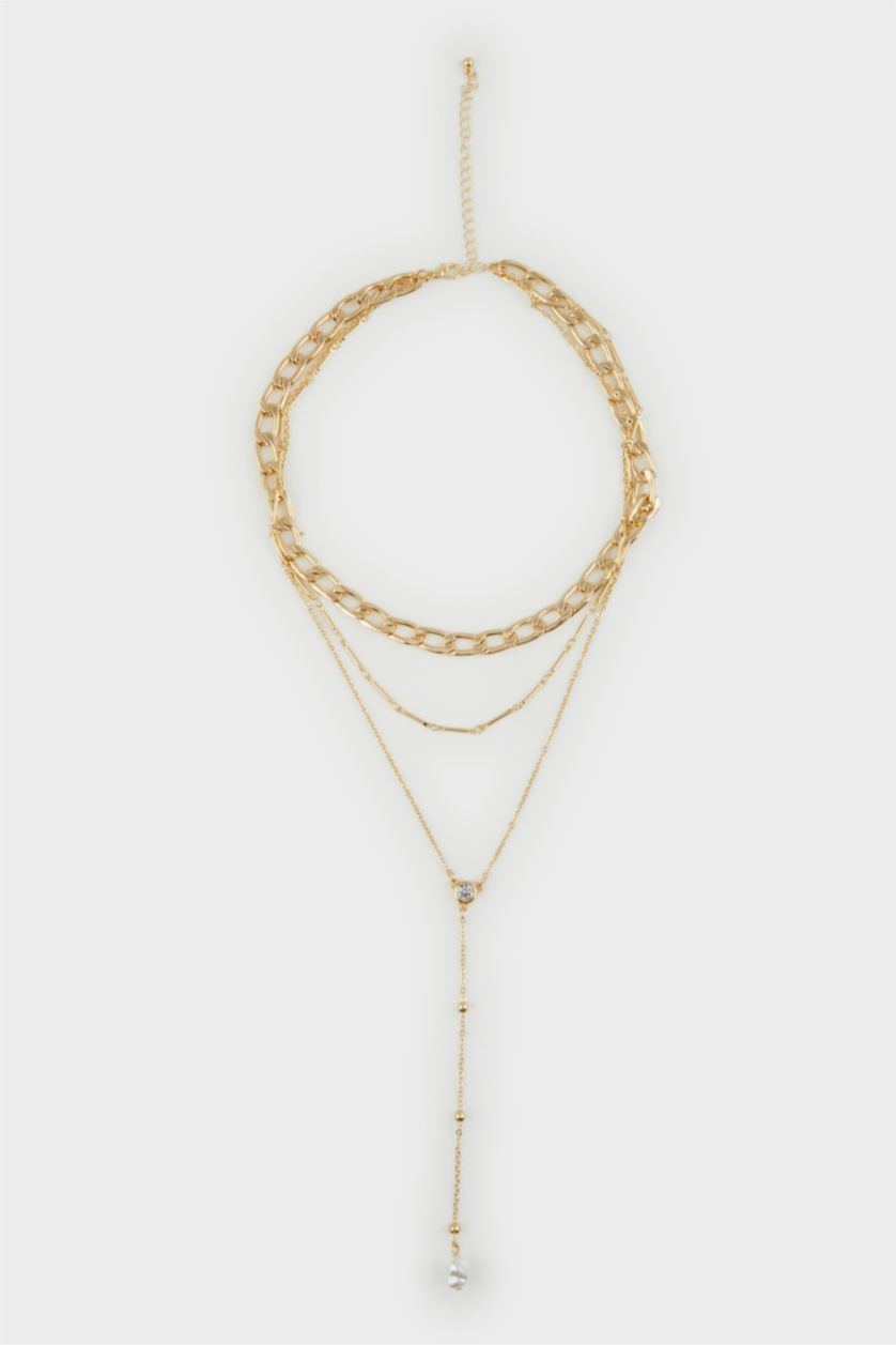 WOMAN GOLD Woman Gold Y Necklace