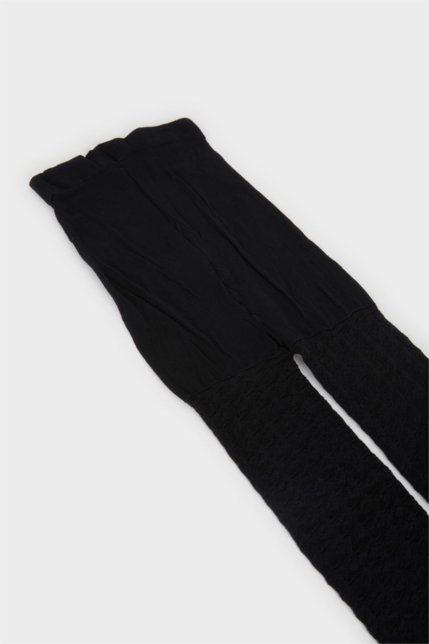 نساء أسود جوارب كيلون نسائي بريميوم مطبوع