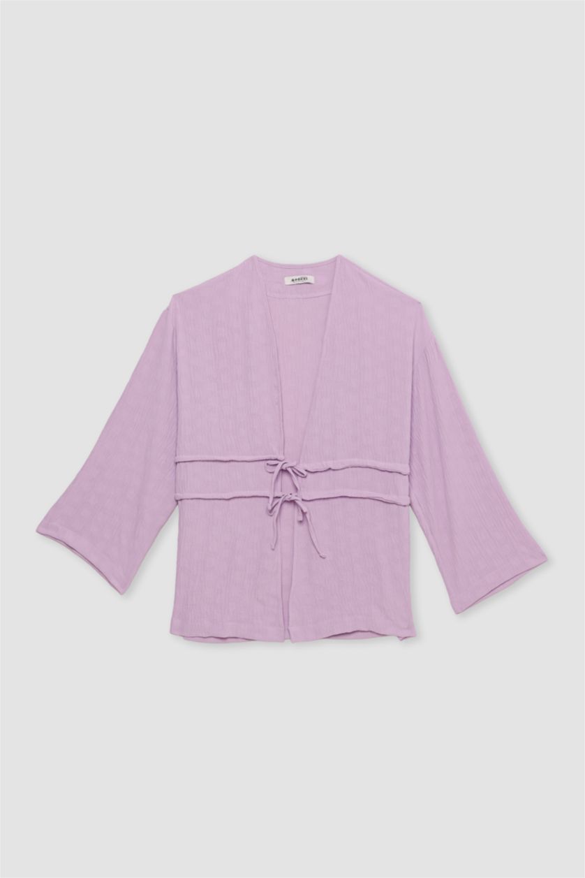 WOMAN Lilac Relax Fit Long Sleeve Tunic