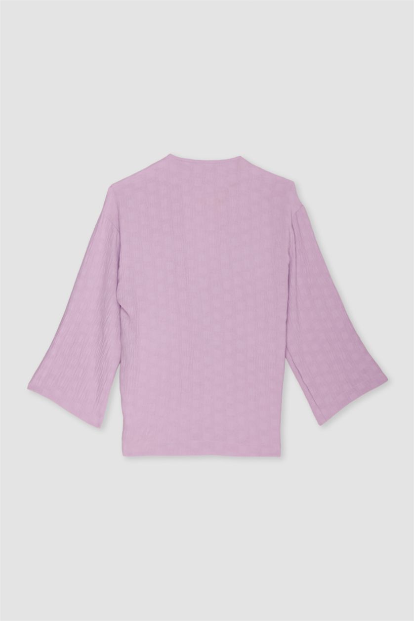 WOMAN Lilac Relax Fit Long Sleeve Tunic
