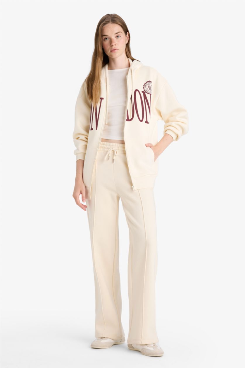 Әйелдерге экру үлкен пішім дөңгелек жаға Кардиган