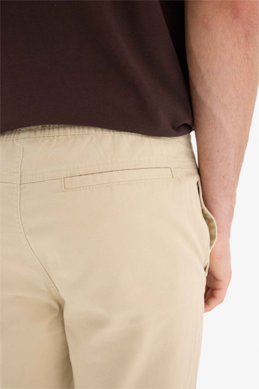 Ерлер Құм джоггер пішімі габардин жүгіруші Шалбар