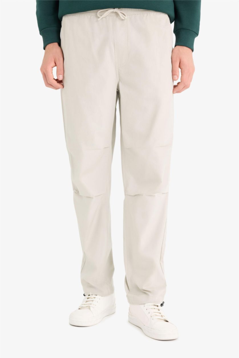 Ерлер Сұр кең аяқ парашют Шалбар