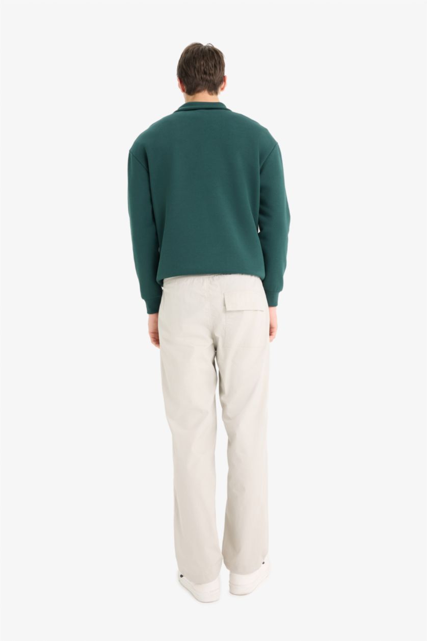 Ерлер Сұр кең аяқ парашют Шалбар