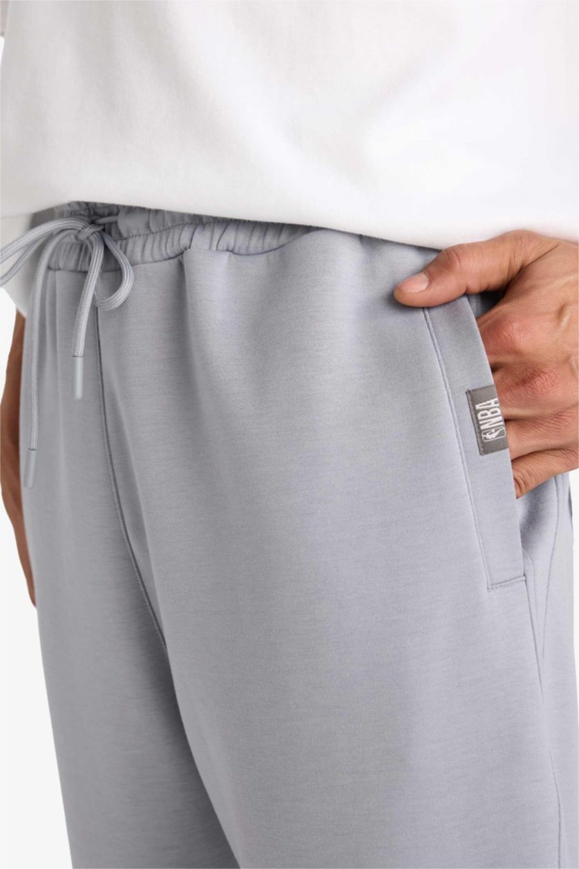 Ерлер Сұр NBA Chicago Bulls стандарт пішім иілімді жолақ скуба Джоггер