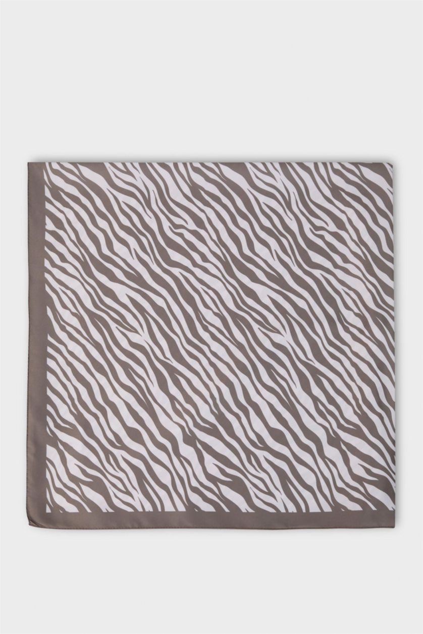 نساء Karma منديل فولار نسائي بطبعة زيبرا